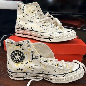 NIB Converse Chuck 70 Archive Paint Splatter